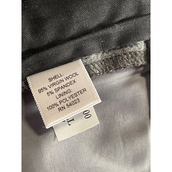 Banana Republic Gray Jackson Fit Stretch Wool Blend Pants Womens Size 8 - Picture 5 of 8